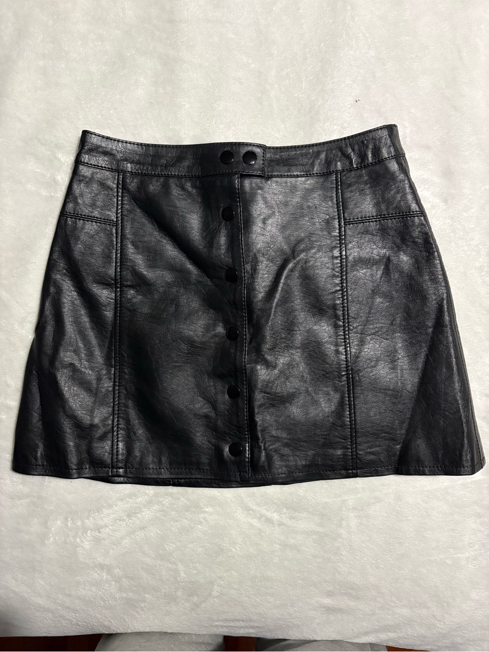 Divided by H&M Faux leather miniskirt